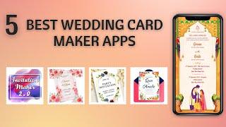 5 Best Wedding Invitation Card Maker Apps | Free Invitation Card Maker Apps for Android