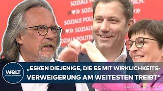 SPD-KRISE: "Esken sicher diejenige, die es mit Wirklichkeitsverweigerung am weitesten treibt"