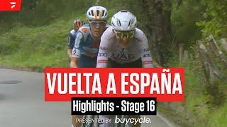 Vuelta a España 2024 Stage 16 Highlights