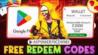 Free Redeem Code  Free Fire Redeem Code Today  500₹/- Free Redeem Code