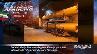 Iran news in brief, October 15, 2019