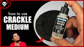 HOW to use the Vallejo CRACKLE Medium the right way | 2021 | Vallejo Color