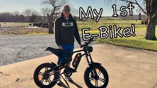 Windone E2 Fat Tire E-Bike! My new Crawling Adventure Transportation!