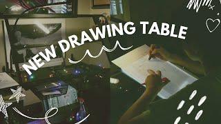 New Drafting Table for Drawing Comics (Gynsseh Glass Drafting Drawing Table)