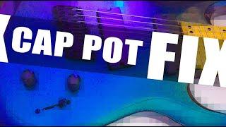 HOW TO REMOVE GUITAR POT CAP #guitar
