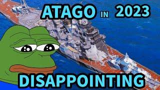 Atago is a Waste of Global XP in World of Warships Legends