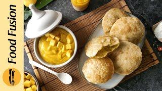 Aamras Puri Recipe By Food Fusion