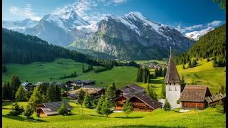 Mesmerizing Spring in Switzerland with Beautiful Mountain Scenery | #swiss #swissview