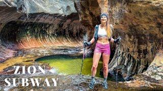 Hiking the Zion Subway: Zion's Hidden Gem