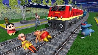 Haunted Train Killed Motu Patlu in Indian Bikes Driving 3d