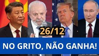 FIM DE NOITE! TRUMP AMEAÇA MAIS TRÊS PAÍSES, MAS LEVA ESPORRO DE PRESIDENTES!