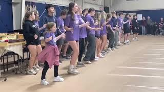 Audrey Dancing at School!