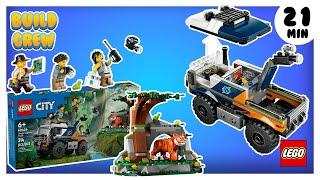 LEGO City Jungle Explorer Off-Road Truck Toy | Build Crew