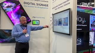 DSE 2023: easescreen Explains Hardware-Agnostic Digital Signage and Door Signage Software