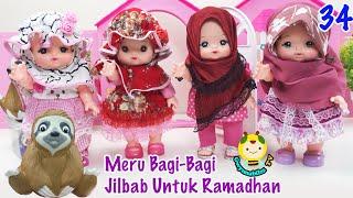 Eps.34 Meru Bagi-Bagi Jilbab Untuk Ramadhan / Mell chan / Ramadhan Mellchan  / Gwynnabillz TV