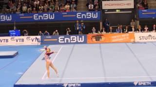 Anastasiia Dmitrieva (RUS) Floor - DTB-Pokal 2016 - Team Challenge Finale