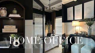 HOME OFFICE MAKEOVER | DECORATE WITH + EASY DIY HOME DECOR