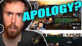 Asmongold's Reaction to Taliesin's Apology