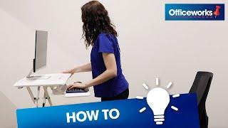 How to Set Up an Ergonomic Workspace for Productivity and Health | Officeworks Guide