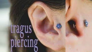 Tragus piercing