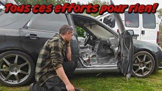 La subaru est parti en fumée !! La voiture de mes rêves brule ...