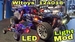 Wltoys 124018 - LED light Mod and (Wheel Upgrade)