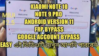 Redmi Note 10 Frp Bypass Android 11 MIUI 12.5 No Second Space