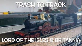 Trash to Track Episode 20. Tri-Ang Lord of the isles & Britannia loco’s.