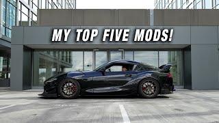 The TOP 5 CAR MODS on the Supra | GOING ALL IN!