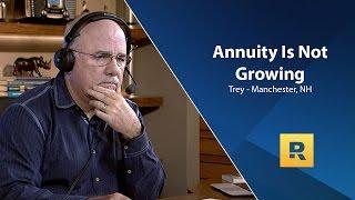 My Annuity Is Not Growing