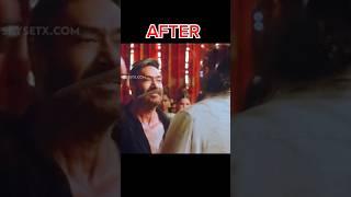 Ajay Devgan slap slap means pahle aur ab ka #short#shortshorts #shorts#shortvideo #singhamagain#ajay