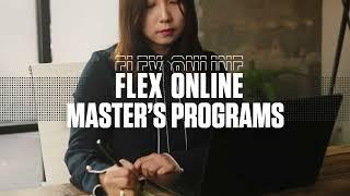 Flex Online Master’s Program at Mays Business School