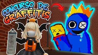 CONCURSO DE GRAFFITIS DE TERROR EN SPRAY PAINT  | ROBLOX