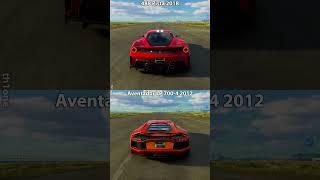 The Crew Motorfest | Ferrari 488 Pista 2018 vs. Lamborghini Aventador LP 700-4 2012 Drag Race Stock