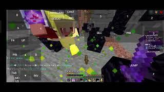 fighting with best Pojav crystal PvPer of Blitzmx.fun PvP server || #pojavalauncher #pvp