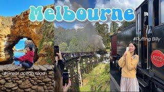 My first Great ocean road and Puffing billy tour through Korean tour 