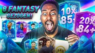 OMG 8x FANTASYS in EINEM PACK GEZOGENFANTASY TEAM 2 PACK OPENING| EA FC