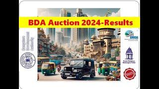 BDA Auction Results Review 2024 || #bda #bdalayout #khb #housingboard #auction