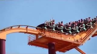 GREAT Raging Bull Raw Footage Six Flags Great America