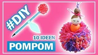 10 schnelle + einfache POMPOM DIY`S | selber machen | mirisplace