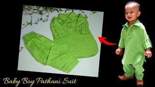 1.5-3Year Baby Boy Kurta Pajama //Pathani suit Cutting And Stitching / Baby Boy Dress