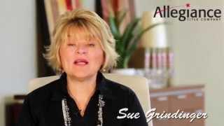 Allegiance Tile Company Escrow Officer Sue Grindinger