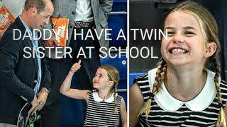 CHARLOTTE TOLD WILLIAM SHE HAS A TWIN SISTER AT SCHOOL!