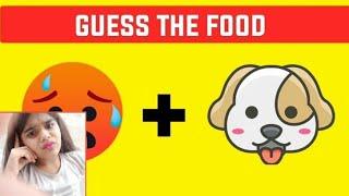 Guess the food by emoji with my Brother | Smile with khushi