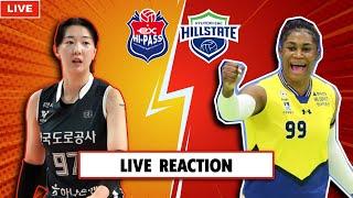 KOREA EXPRESSWAY VS HYUNDAI E&C, KOREA V-LEAGUE LIVE REACTION