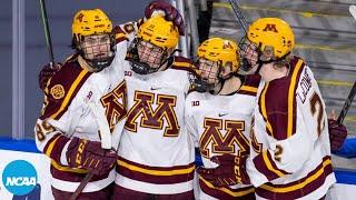 Minnesota hockey mounts comeback, wins in OT vs. UMass | NCAA first round