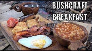 Bushcraft Breakfast Cast Iron Cooking