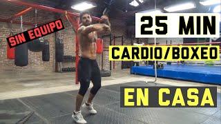 HIIT de Boxeo en casa (25 MIN) vas a sudar como loco