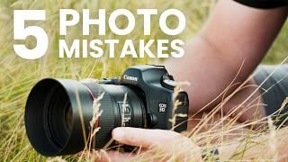 5 Photography Problems (and how to fix them)!