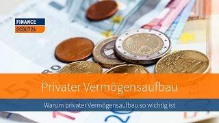 Privater Vermögensaufbau: Warum privater Vermögensaufbau so wichtig ist